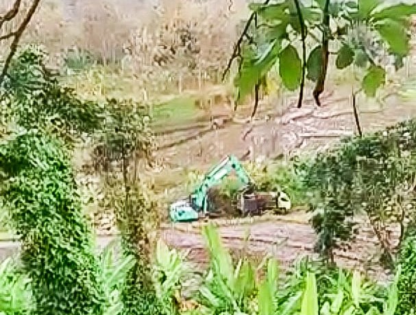 Galian C diduga Ilegal, Ambil Batu Disungai Dusun Pandansari Desa Wonoploso Gondang