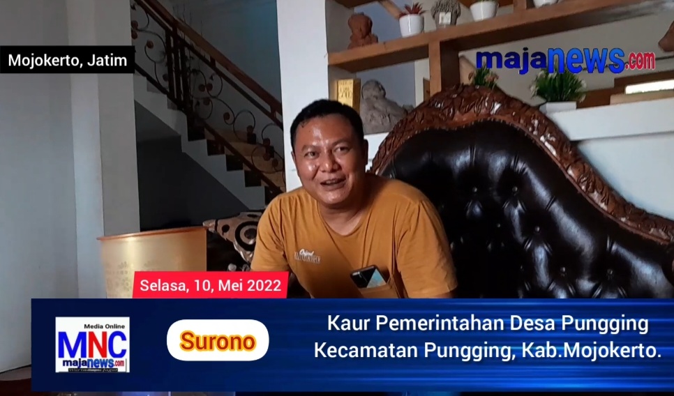 Penyelidikan Polres Mojokerto Atas Aduan Warga Desa Pungging, Nama Surono Kaur Pemerintahan Nomer Urut 14