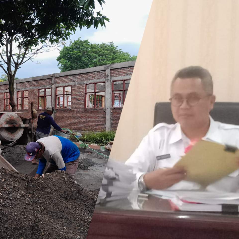 Pembangunan Gedung TKNP Di Desa Menanggal Mojosari Berjalan Dengan Baik, Kadis Dindik :  Semuanya Masih Under Kontrol