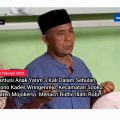 Giat Santuni Anak Yatim 3 Kali Dalam Sebulan, Suhartono Kades Wringinrejo Sooko Menacari Ridho Illahirobbi