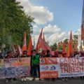 May Day 2023, Ribuan Buruh Penuhi Depan Kantor Gubernur Jatim