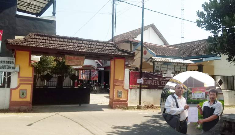 Dituding Abaikan KIP Kades Jatirejo Banyaan Kediri di Adukan Ke APH, Kades: Kami Berikan Data Realnya