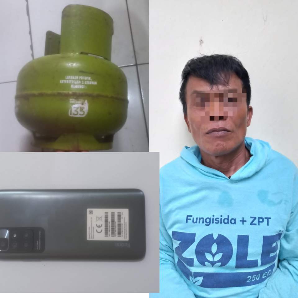 Gerak Cepat Unit Reskrim Polsek Kejayan Berhasil Tangkap Pencuri HP Dan Elpij