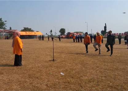 BPBD Kabupaten Mojokerto Gelar Gladi Bersih Apel Siaga Karhutla