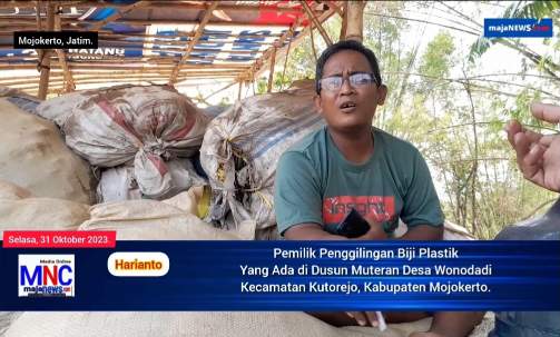 Penggilingan Biji Plastik di Desa Wonodadi Kutorejo Diduga Eksploitasi Air Tanah Secara Ilegal