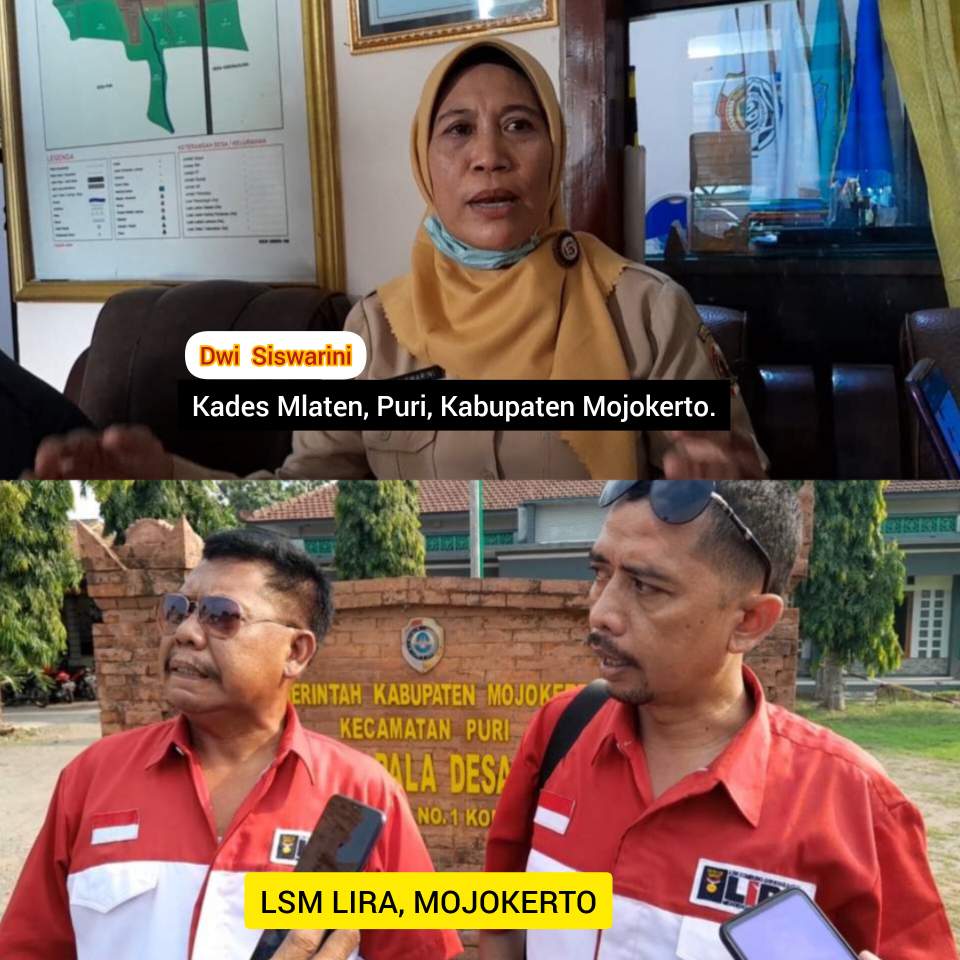 Adanya Pengaduan Warga, LSM LIRA Datangi Pemdes Mlaten Puri Kabupaten Mojokerto