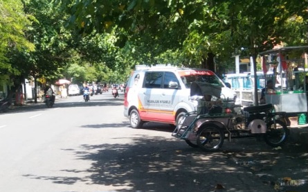 Keberadaan Parkir Mobil Siaga Desa Memakan Badan Jalan, Pengguna Jalan Merasa Terganggu