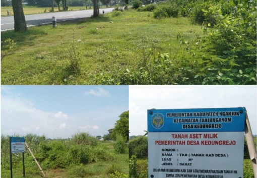 Diduga Gagal Perencanaan, Aset TKD Milik Pemdes Kedungrejo Tanjunganom Nganjuk Terkesan Mangkrak