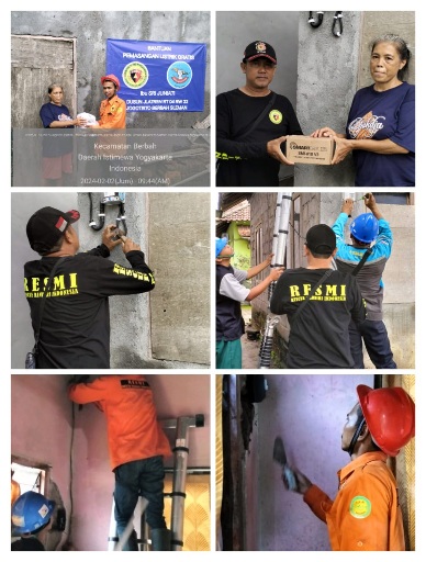 Hari Jadi Rescue Mandiri Indonesia Ke-2, Pembagian Sembako Hingga Pemasangan Listrik Gratis