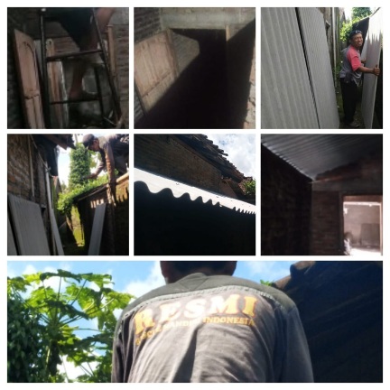 Atap Rumah Ambruk Akibat Hujan Deras, Relawan RESMI Cepat Tanggap Bantu Warga