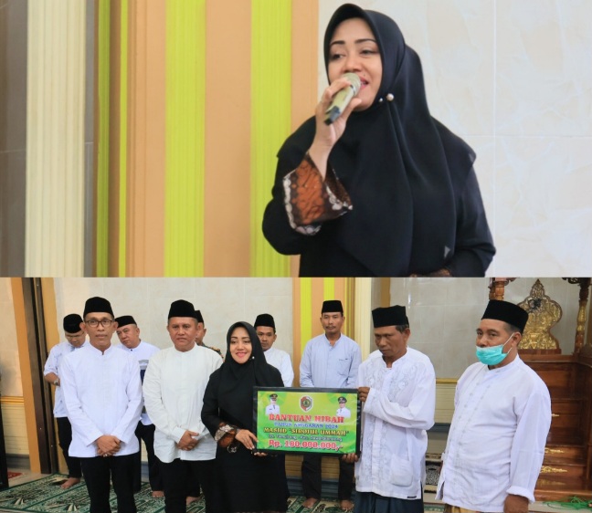 Safari Ramadhan di Dawarblandong, Bupati Ikfina Ajak Warga Berdialog