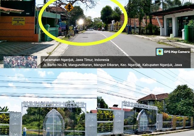 Pantulan Cahaya Stainlies Motif Tugu Jayastamba di Jembatan Mangundikaran Nganjuk Dikeluhkan Pengguna Jalan