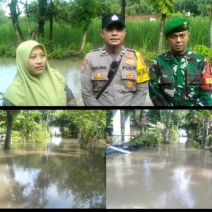 Intensitas Hujan Tinggi, Puluhan Rumah di Desa Jogomerto Tanjunganom Nganjuk Terendam Air