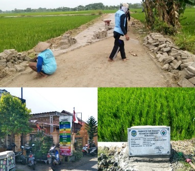 Proyek 2022 Desa Betet Ngronggot Nganjuk Disoal LSM LPRI, Kades Akui Kesalahan