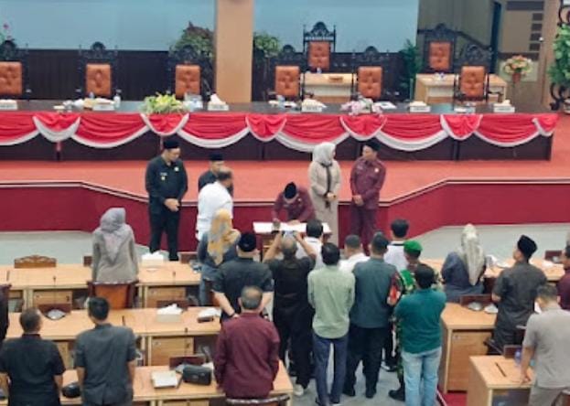 Paripurna DPRD Kabupaten Mojokerto, 4 Raperda Telah Dijedok