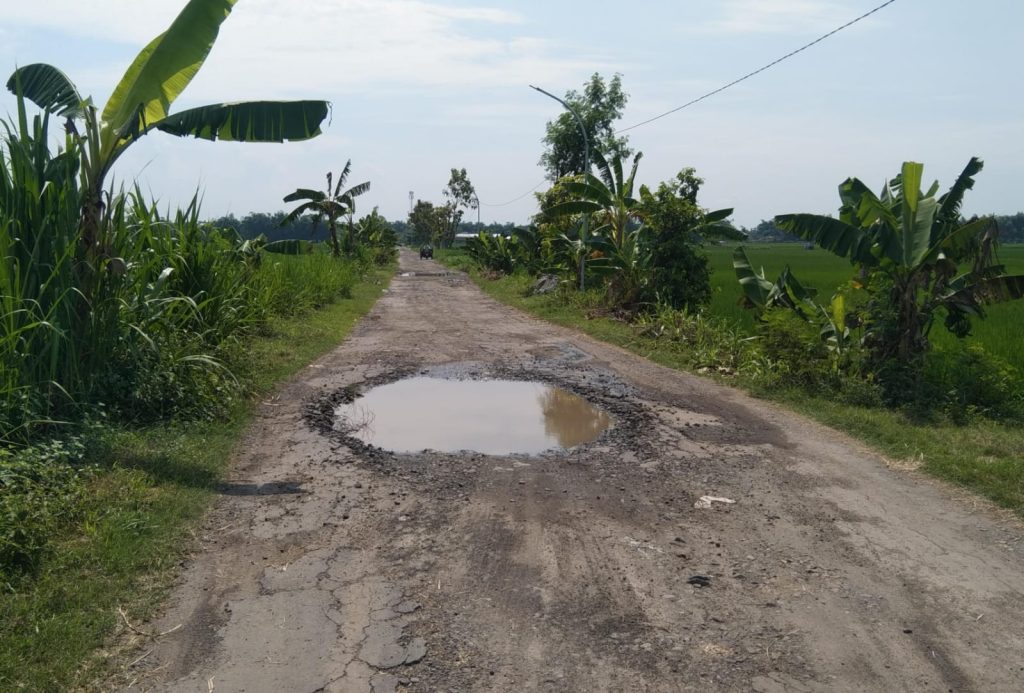3 Kali Ganti Bupati, Jalan di Pace Nganjuk Luput Dari Keberuntungan dan Bernasib Terkatung Katung