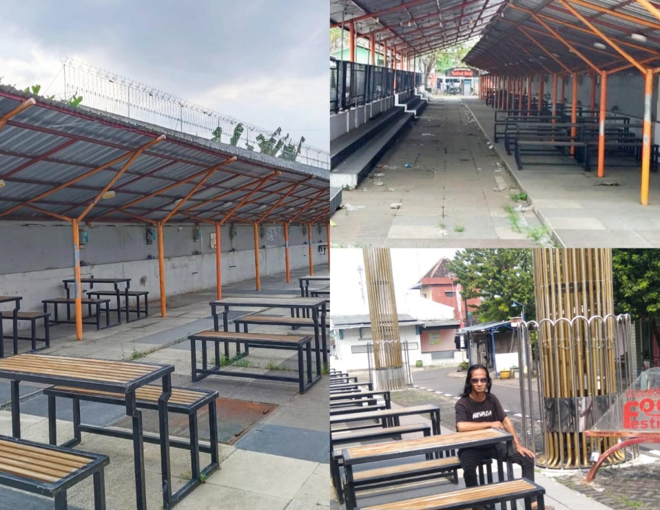 Digemborkan Bisa Tingkatkan Kawasan Ekonomi Nganjuk, Bangunan SFF Berakhir Tumbang