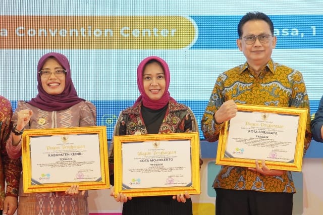 Prestasi Gemilang, Kota Mojokerto Raih Predikat Terbaik dalam Penanganan Stunting se-Jawa Timur