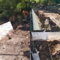 Perawatan Sayap Jembatan di Nganjuk Dipancang dan Diurug, Kwalitas dan Kwantitas Diragukan