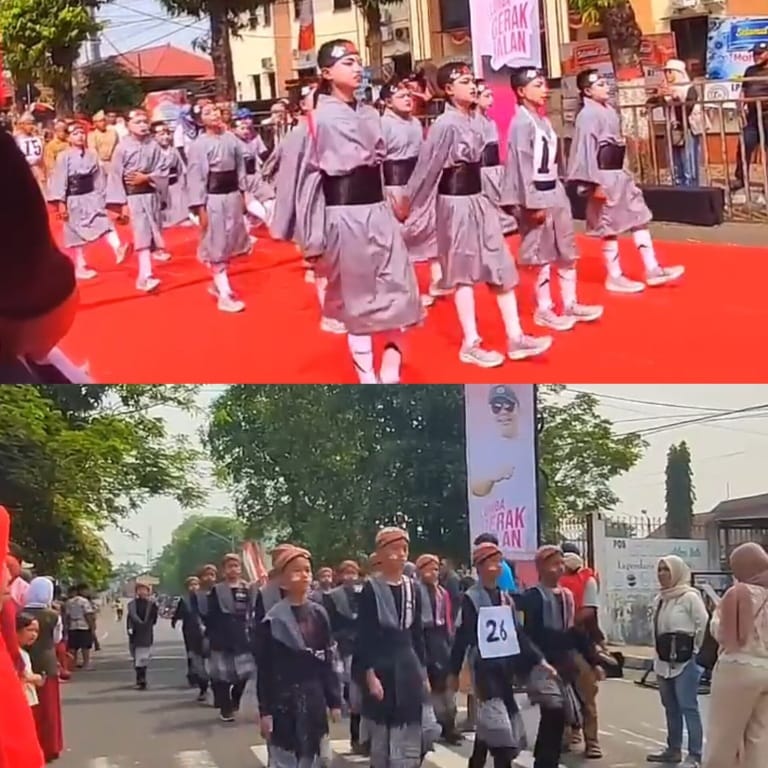 Semarak Kemerdekaan ke 80, Pemdakot Mojokerto Gelar Lomba Gerak Jalan di Ikuti 2.669 Peserta