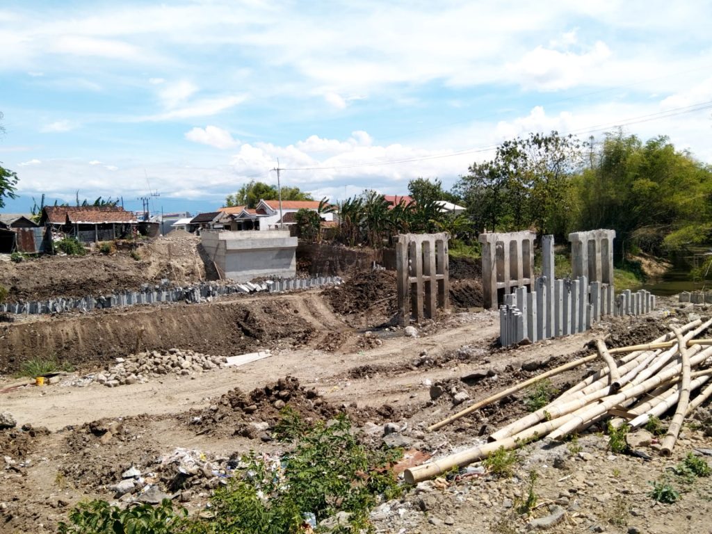Progres Proyek Dibawah Rata Rata, Pekerjaan Jembatan Kutorejo Nganjuk Berpotensi Molor