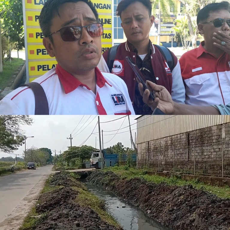 Pabrik Karton di Ketamasdungus Puri Keluarkan Limbah Dituding B3, LIRA Mojokerto Lapor Kapolres