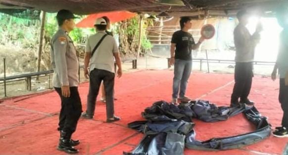 Polsek Ngronggot dan Resmob Polres Nganjuk Bongkar Lokasi Diduga Arena Sabung Ayam