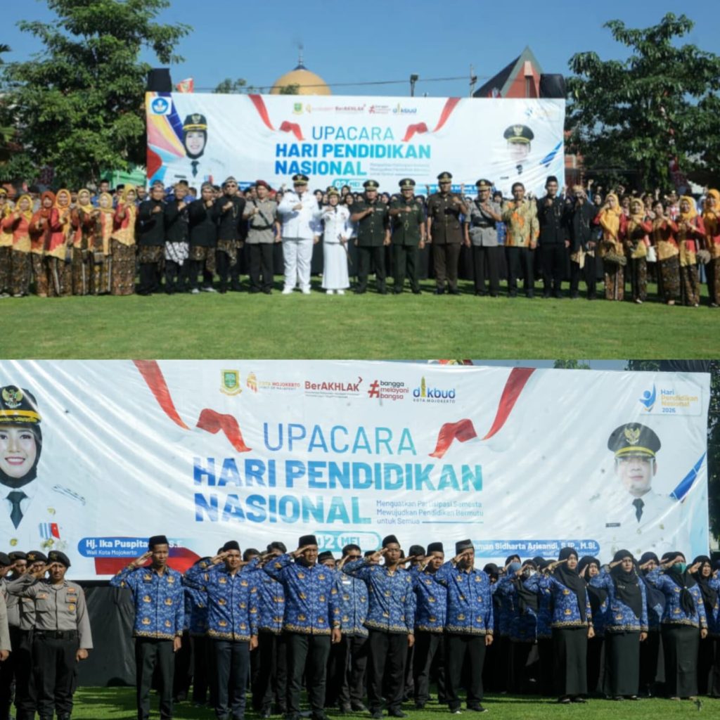 Peringatan Hardiknas 2026, Pemkot Mojokerto Meneguhkan dan Menghidupkan Semangat Pendidikan Nasional