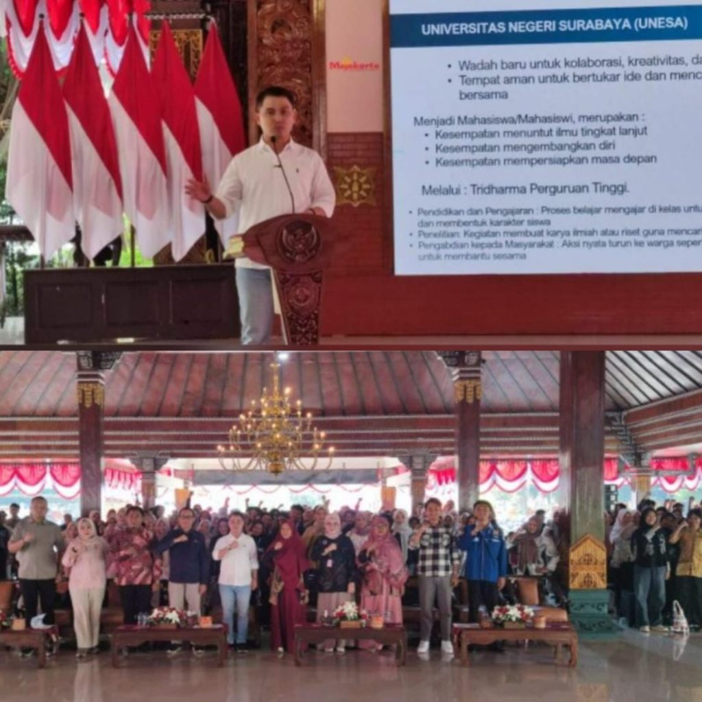 Pemdakab Mojokerto Sambut Mahasiswa Baru di WELGENIN 2026, Gus Barra: Ini Adalah Kesempatan yang Luar Biasa