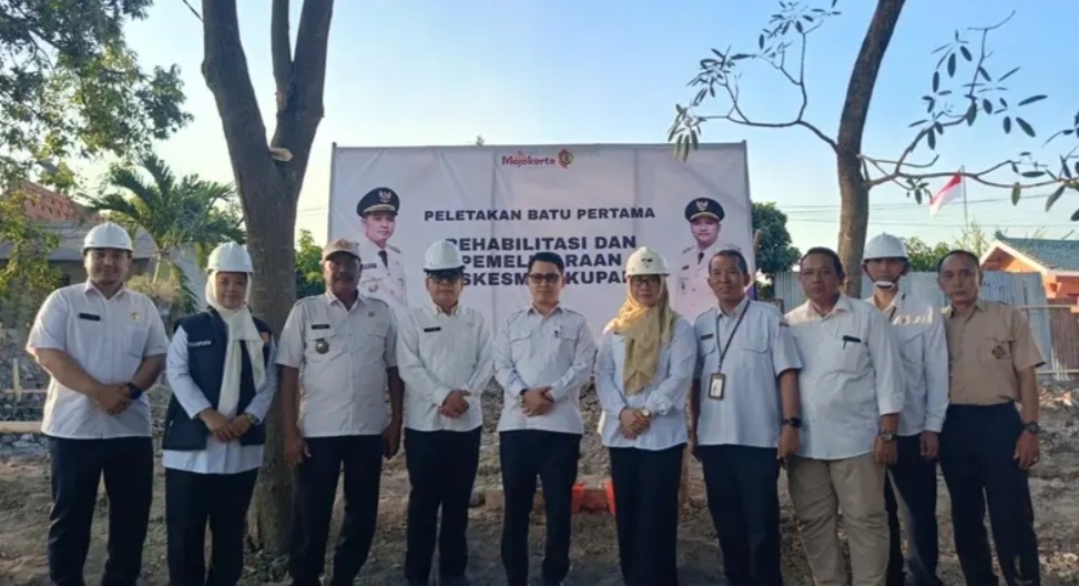 Peletakan Batu Pembangunan Ulang Puskesmas Kupang Jetis, Dana Cukai Rp.1,4 Miliar Siap Dikucurkan