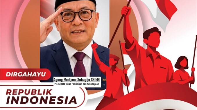Dinas Pendidikan dan Kebudayaan Kota Mojokerto Mengucapkan “Dirgahayu HUT RI ke 81”