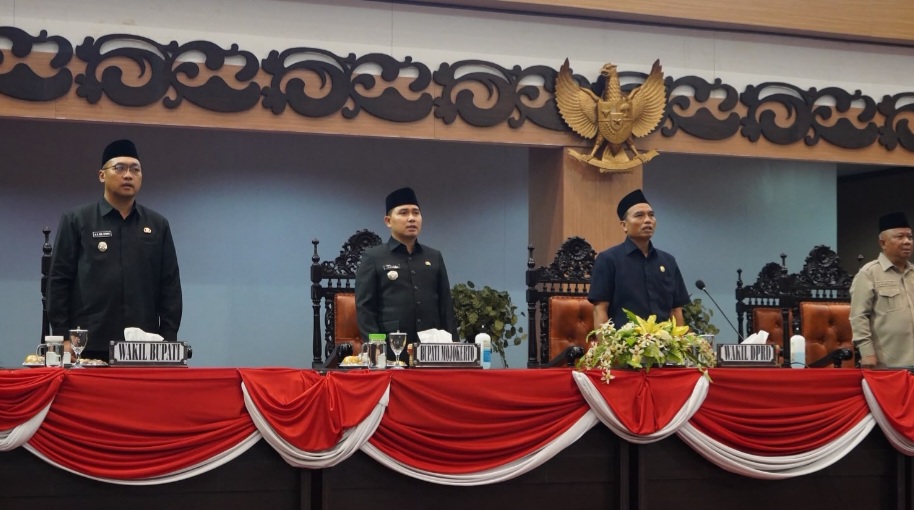 Paripurna DPRD Kabupaten Mojokerto, Paparan PAD Mojokerto Naik, Perubahan APBD 2026 Disesuaikan